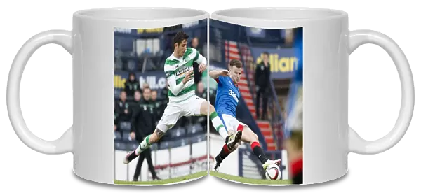 Rangers vs Celtic: A Clash of Titans - Halliday vs Bitton at the Scottish Cup Semi-Final Showdown, Hampden Park