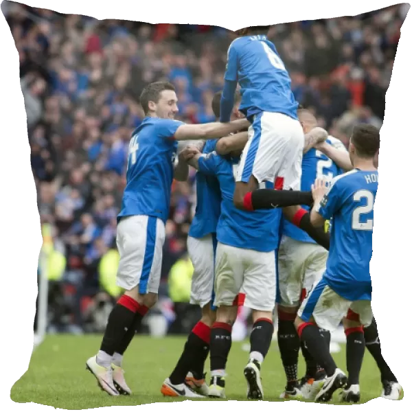 Rangers: Barrie McKay's Epic Goal Celebration in Scottish Cup Semi-Final Victory over Celtic at Hampden Park