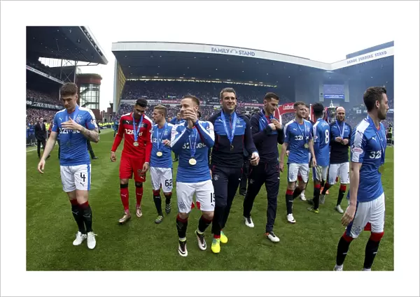 Rangers Football Club: Champions League with Barrie McKay and Cammy Bell at Ibrox Stadium