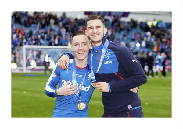 Rangers Football Club: Champions League Ibrox Trophy Lift - McKay and Ball's Triumph