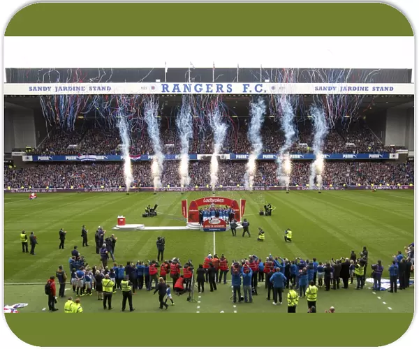 Rangers Football Club: Lee Wallace's Triumphant Ladbrokes Championship Win at Ibrox Stadium