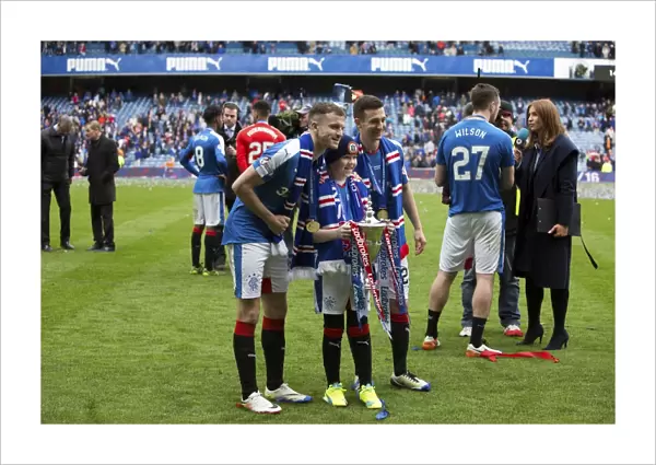 Rangers Football Club: Champions League Victory - Jason Holt and Andy Halliday's Triumphant Moment at Ibrox Stadium