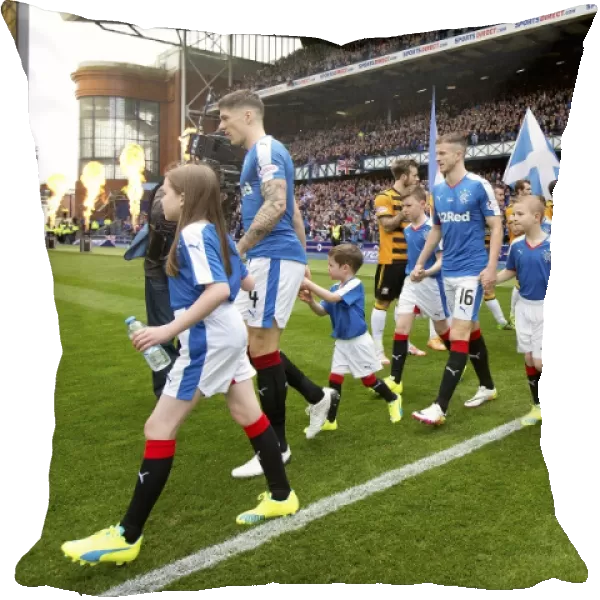 Rangers FC: Alloa Athletic Pay Tribute - Ladbrokes Championship Match at Ibrox Stadium
