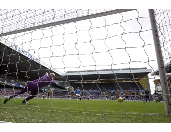 Rangers Andy Halliday Misses Crucial Penalty at Ibrox Stadium