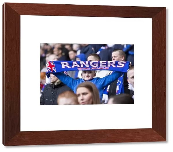 Unforgettable Championship Victory Celebrations at Ibrox Stadium: Rangers FC's Scottish Cup Triumph (2003)