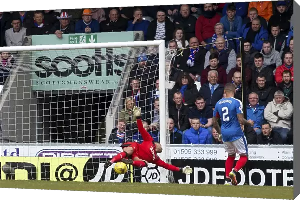 Rangers FC's Calum Gallagher Scores Championship-Winning Goal Against St. Mirren