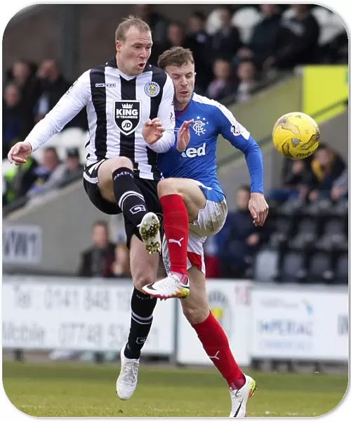 Rangers vs. St Mirren: Clash of Andy Halliday and David Clarkson in the Ladbrokes Championship