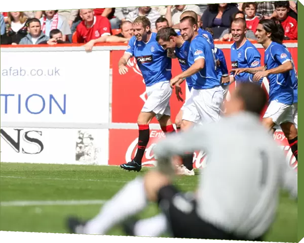 David Weir and Rangers Thrilling 1-1 Draw Celebration vs Aberdeen