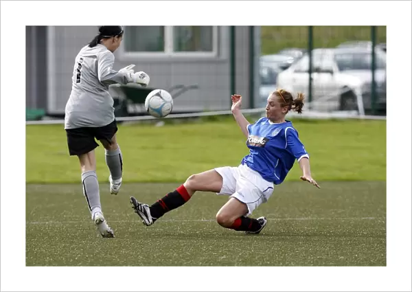 Goalkeeper Showdown: Lyn Walton vs. Cheryl Gallacher - Celtic vs. Rangers Ladies, Lennoxtown, 2008