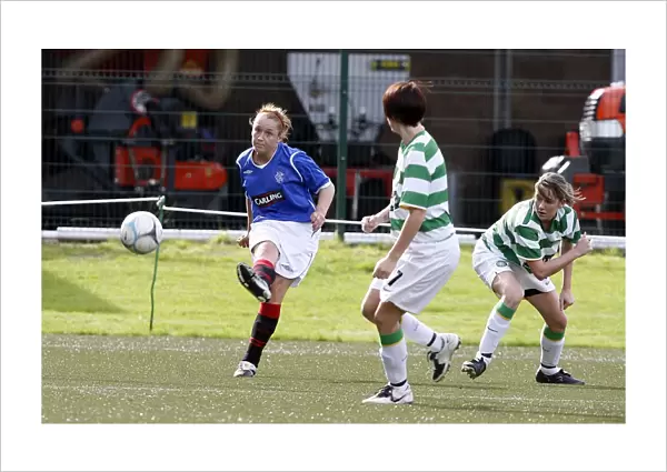 Celtic vs Rangers Ladies: A Clash at Lennoxtown, Glasgow - Ladies Soccer Match