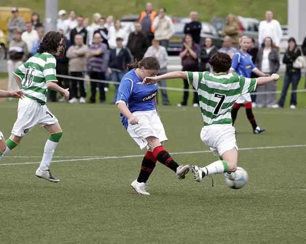 Celtic vs Rangers Ladies: A Football Showdown at Lennoxtown, Glasgow - August 24, 2008