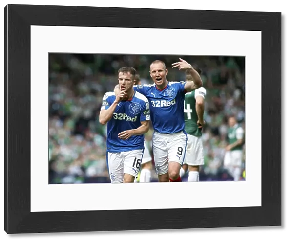 Rangers FC: Unforgettable Victory - Halliday and Miller's Thrilling Goal Celebration (2003 Scottish Cup Final)