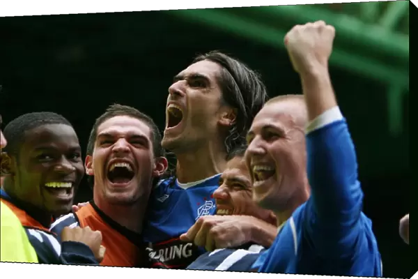 Pedro Mendes Euphoric Moment: Securing Rangers 4-2 Victory Over Celtic with a Stunning Goal