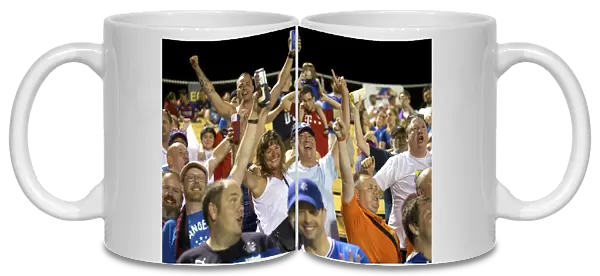 Sea of Rangers Fans: MUSC Health Stadium, Charleston - Scottish Cup Victory Celebration (2003)