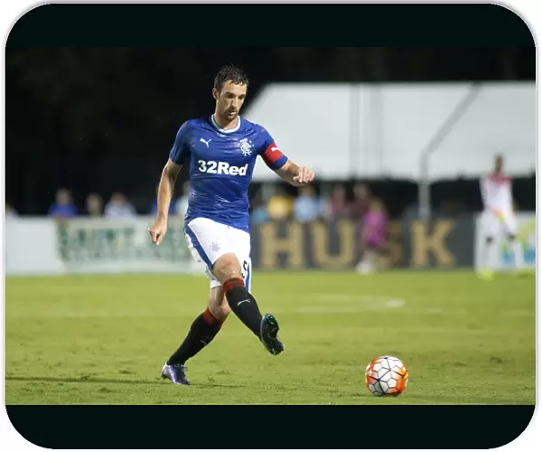 Rangers Lee Wallace in Pre-Season Action Against Charleston Battery at MUSC Health Stadium