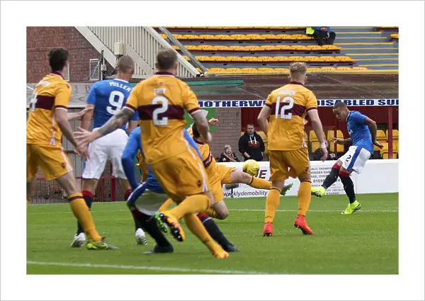 James Tavernier Scores the Thrilling Winner: Motherwell vs Rangers in Betfred Cup at Fir Park
