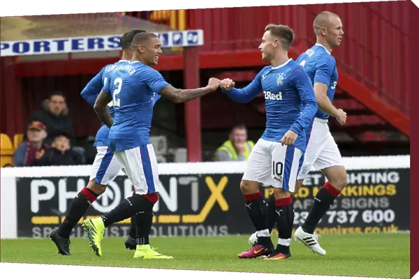 Rangers: Tavernier and McKay's Unforgettable Goal Celebration in Betfred Cup Victory at Fir Park
