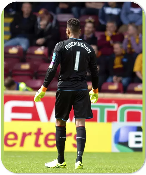 Rangers Wes Foderingham in Action: Motherwell vs Rangers - Betfred Cup (No.1 in Goal)