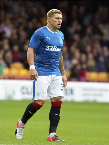 Martyn Waghorn in Action: Motherwell vs Rangers - Betfred Cup Clash at Fir Park