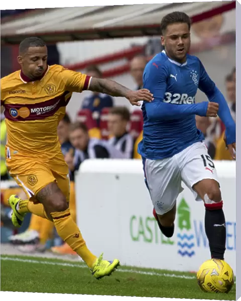 Rangers vs Motherwell: A Battle of Midfield Maestros - Harry Forrester vs Lionel Ainsworth in the Betfred Cup Clash at Fir Park