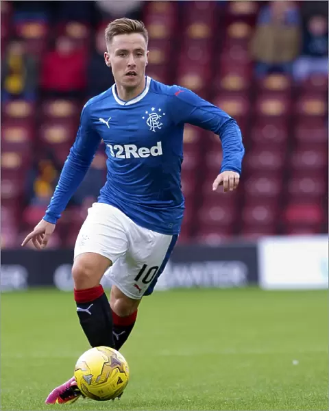 Barrie McKay in Action: Motherwell vs Rangers - Betfred Cup, Fir Park