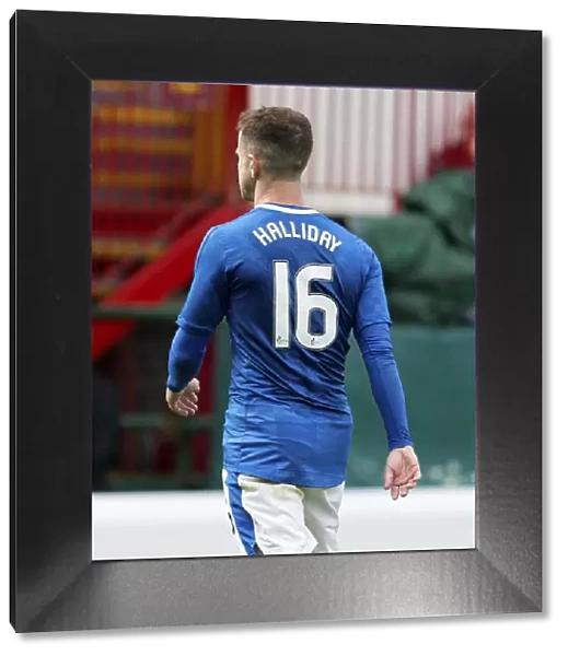 Rangers Andy Halliday in Action: Betfred Cup Showdown at Fir Park