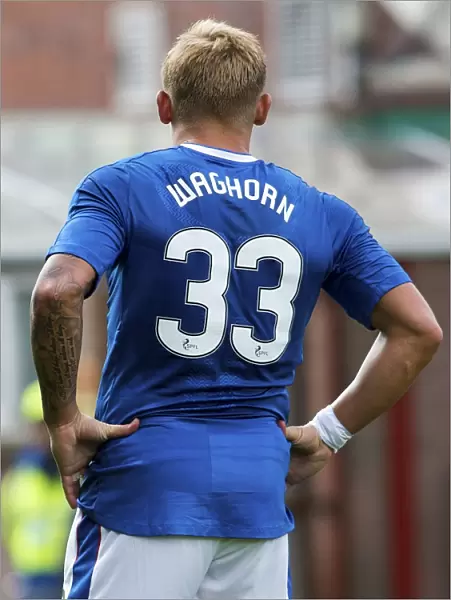 Martyn Waghorn in Action: Rangers vs Motherwell - Betfred Cup Clash at Fir Park