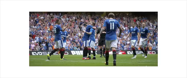 Barrie McKay's Stunning Goal: Ibrox Crowd Thrilled in Betfred Cup Match vs. Annan Athletic