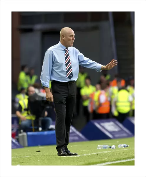 Mark Warburton at the Helm: Betfred Cup Clash between Rangers and Annan Athletic at Ibrox Stadium