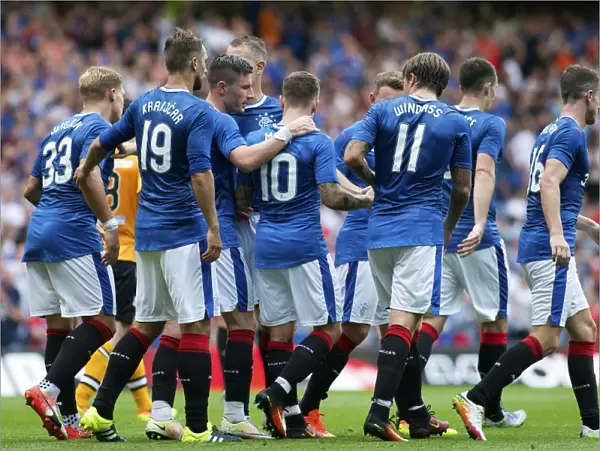 Rangers FC: Barrie McKay's Thrilling Goal Celebration with Team Mates - Betfred Cup Win