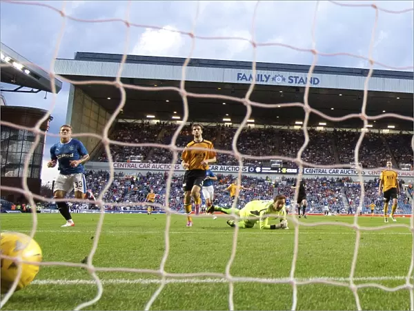 Martyn Waghorn Scores the Winning Goal: Rangers Triumph over Annan Athletic at Ibrox Stadium, Betfred Cup