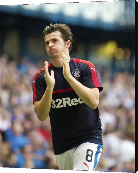 Rangers FC: Joey Barton's Intense Warm-Up Before Betfred Cup Match vs. Annan Athletic at Ibrox Stadium