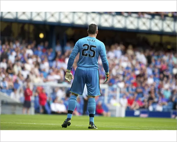 Matt Gilks: Guardian of Ibrox - Rangers FC's Heroic Goalkeeper in Betfred Cup Clash vs. Annan Athletic