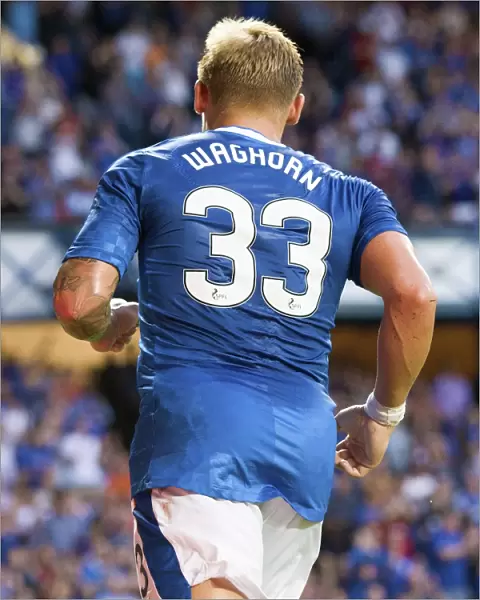 Rangers Thrilling Betfred Cup Final Victory: Martyn Waghorn's Euphoric Goal Celebration at Ibrox Stadium