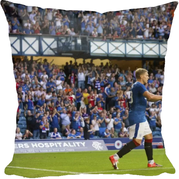 Rangers Football Club: Waghorn and Miller's Unforgettable Betfred Cup Goal Celebration at Ibrox Stadium