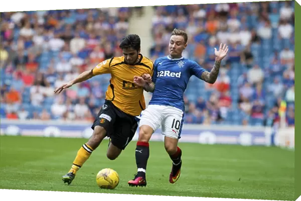 Barrie McKay vs. Tony Ribiero: A Betfred Cup Battle at Ibrox Stadium - Rangers vs. Annan Athletic