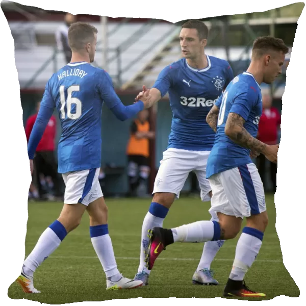 Rangers Andy Halliday: Exulting in Penalty Goal Triumph over East Stirlingshire (Betfred Cup)
