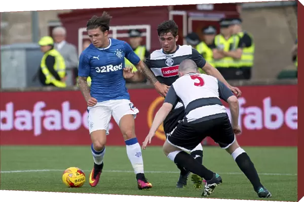 Rangers Josh Windass Thriving in Betfred Cup Action against East Stirlingshire at Ochilview Park