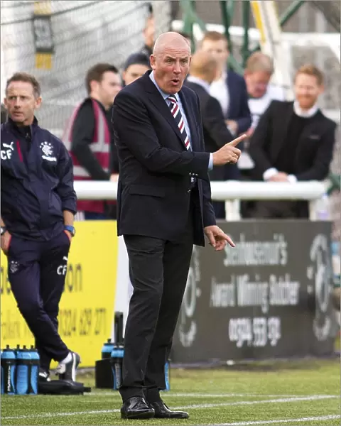 Mark Warburton Leads Rangers in Betfred Cup Match at Ochilview Park