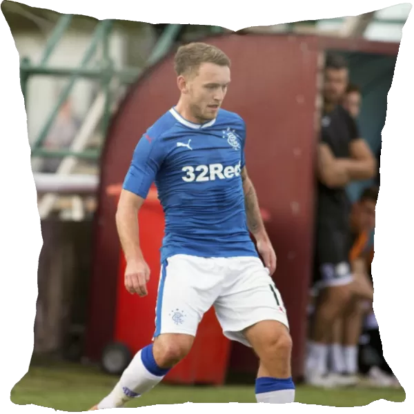Rangers Lee Hodson in Action at Ochilview Park during Betfred Cup Match
