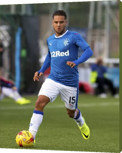 Thrilling Betfred Cup Clash: Rangers Harry Forrester at Ochilview Park