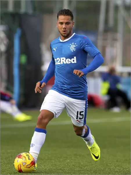 Thrilling Betfred Cup Clash: Rangers Harry Forrester at Ochilview Park