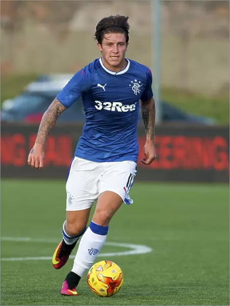 Rangers Josh Windass in Action: Betfred Cup Clash vs East Stirlingshire at Ochilview Park