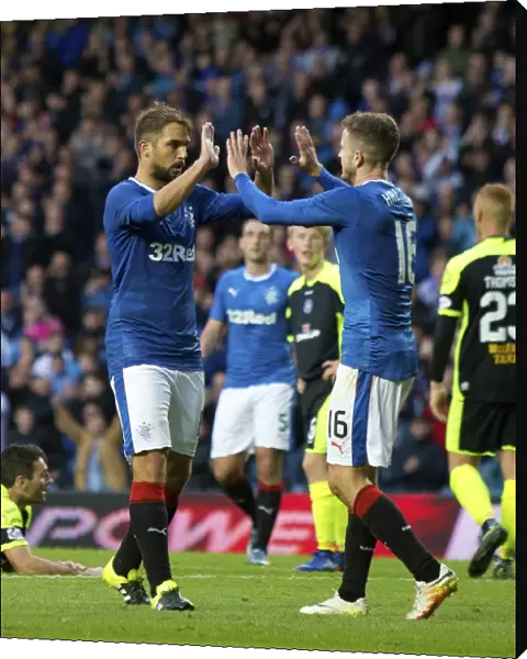 Niko Kranjcar's Thrilling Betfred Cup Goal for Rangers at Ibrox Stadium