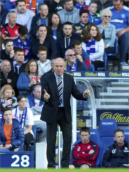 Mark Warburton Leads Rangers in Betfred Cup Clash Against Stranraer at Ibrox Stadium