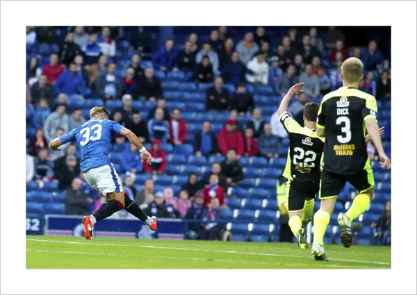 Martyn Waghorn's Double Strike: Rangers vs Stranraer in Betfred Cup at Ibrox Stadium
