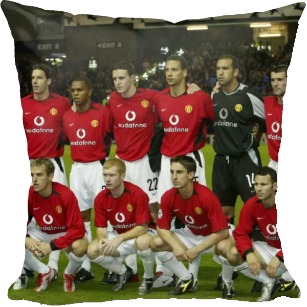 Manchester United's Victory Over Rangers: 1-0, 22 / 10 / 03