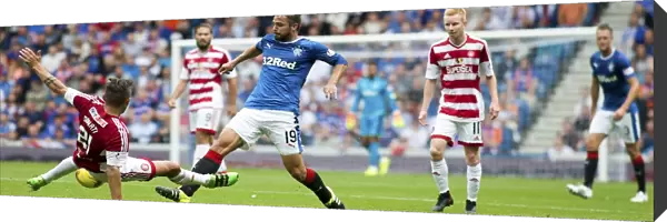 Niko Kranjcar at Ibrox: Rangers FC vs Hamilton Academical - Ladbrokes Premiership Clash