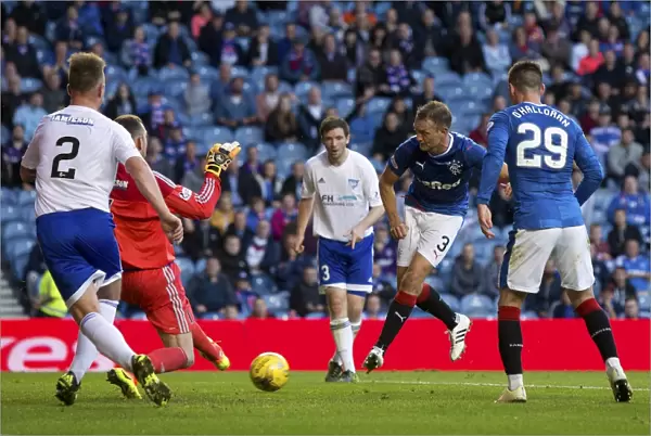 Clint Hill Scores First Goal for Rangers: Betfred Cup Victory at Ibrox Stadium