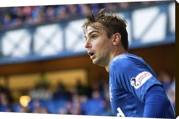 Rangers Niko Kranjcar in Action at Ibrox Stadium during the Betfred Cup Match against Peterhead
